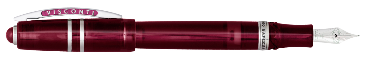 Visconti Homo Sapiens Demo Stones Ruby Fountain Pen